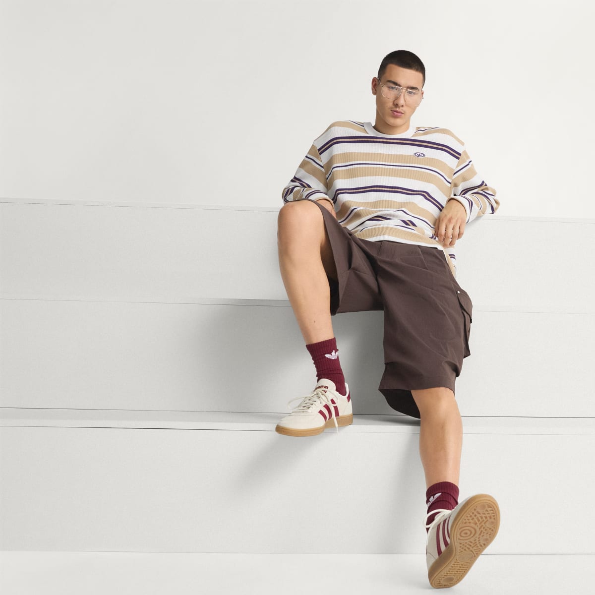 Adidas Men's Spain Handball Spezial Shoes - Off White / None / None - Image 8