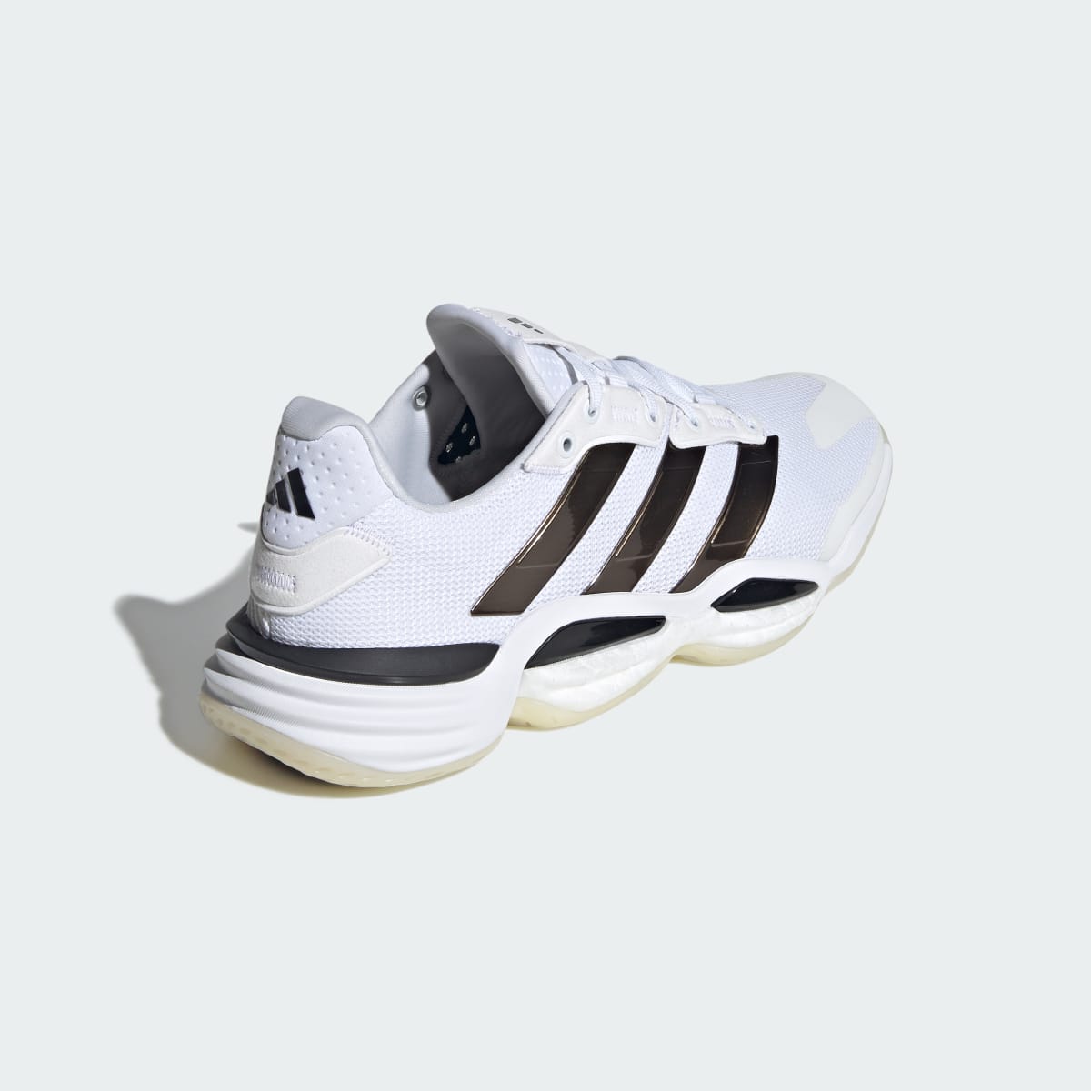 Adidas Men's Stabil 16 Indoor Shoes - Cloud White / Core Black / Core Black - Image 5