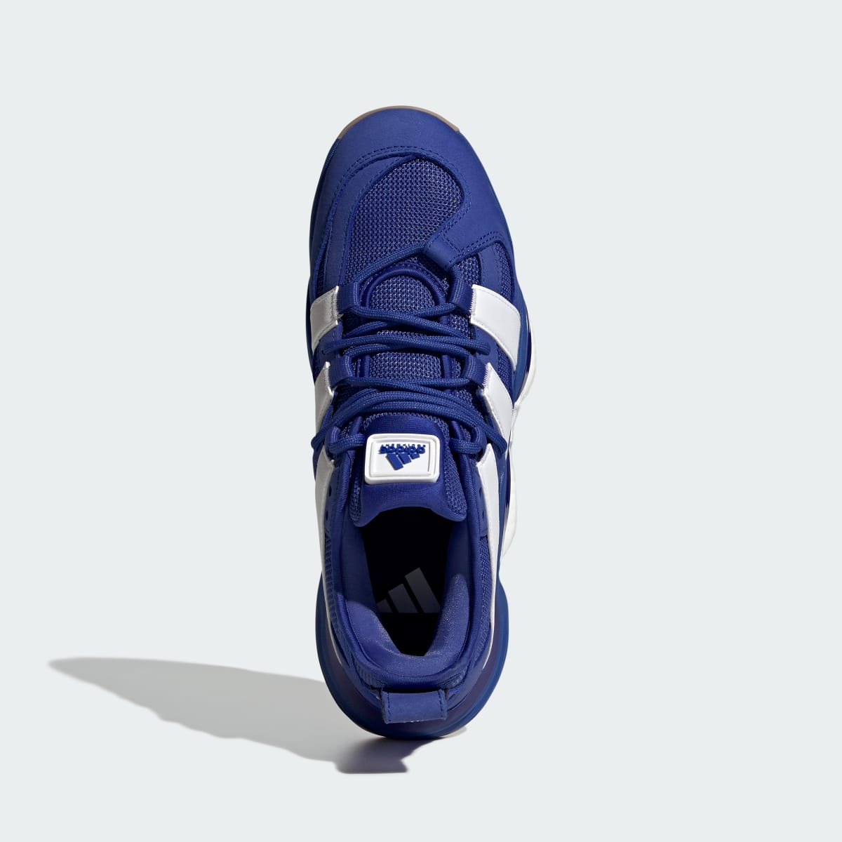 Adidas Men's Stabil Shoes - Semi Lucid Blue / Cloud White / Gum - Image 2