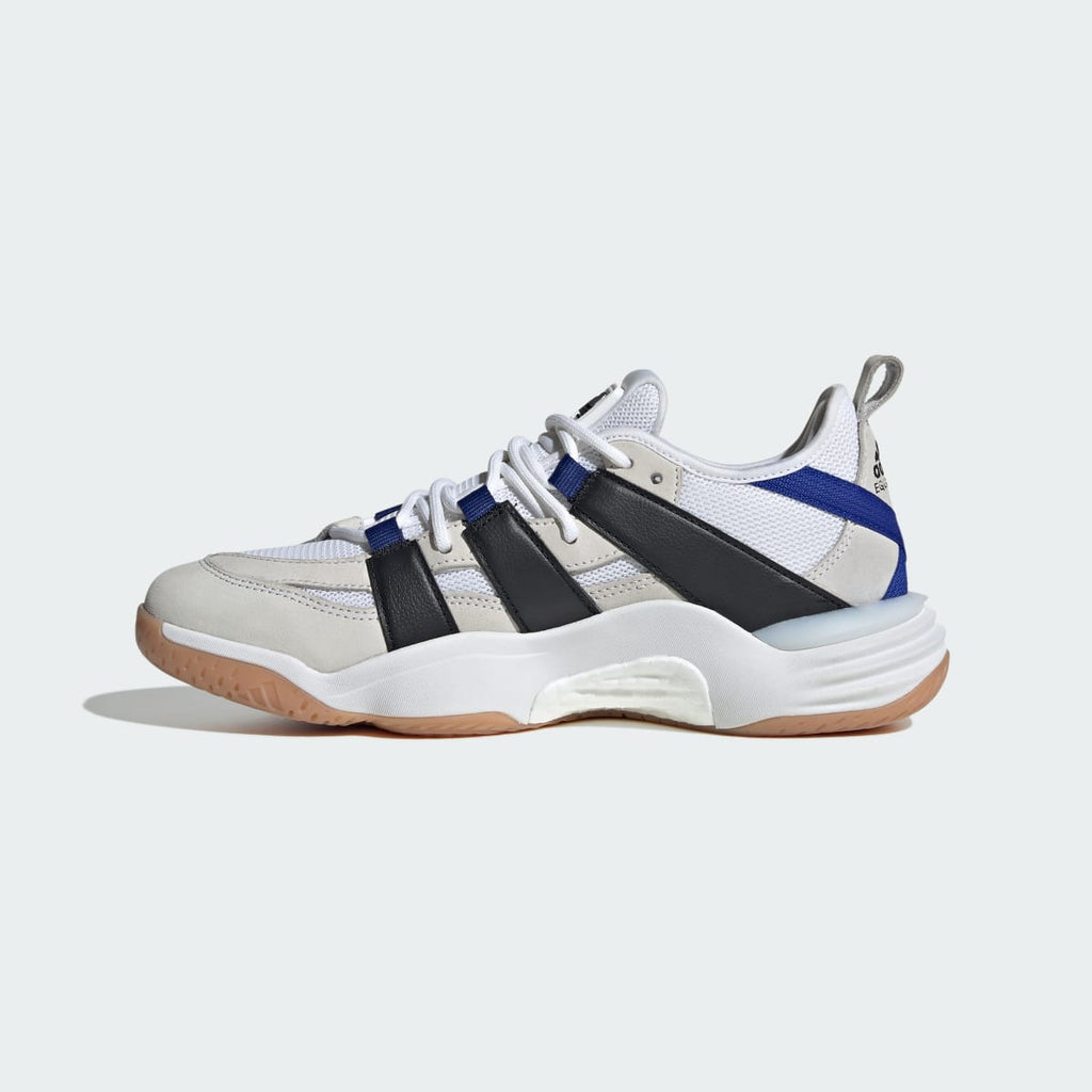 Adidas Men's Stabil Shoes - Cloud White / Core Black / Semi Lucid Blue - Image 6