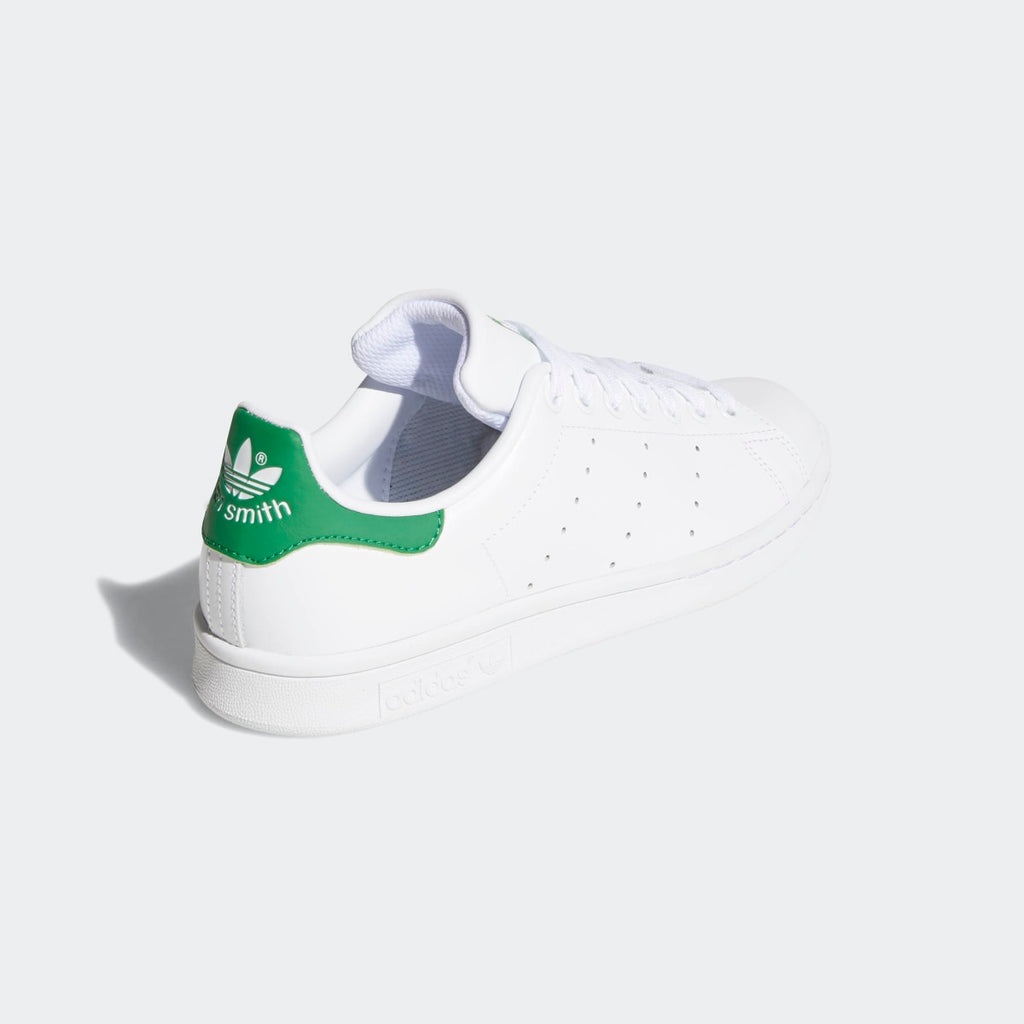 Adidas Women's Stan Smith Shoes - Cloud White / Cloud White / Green - Image 5