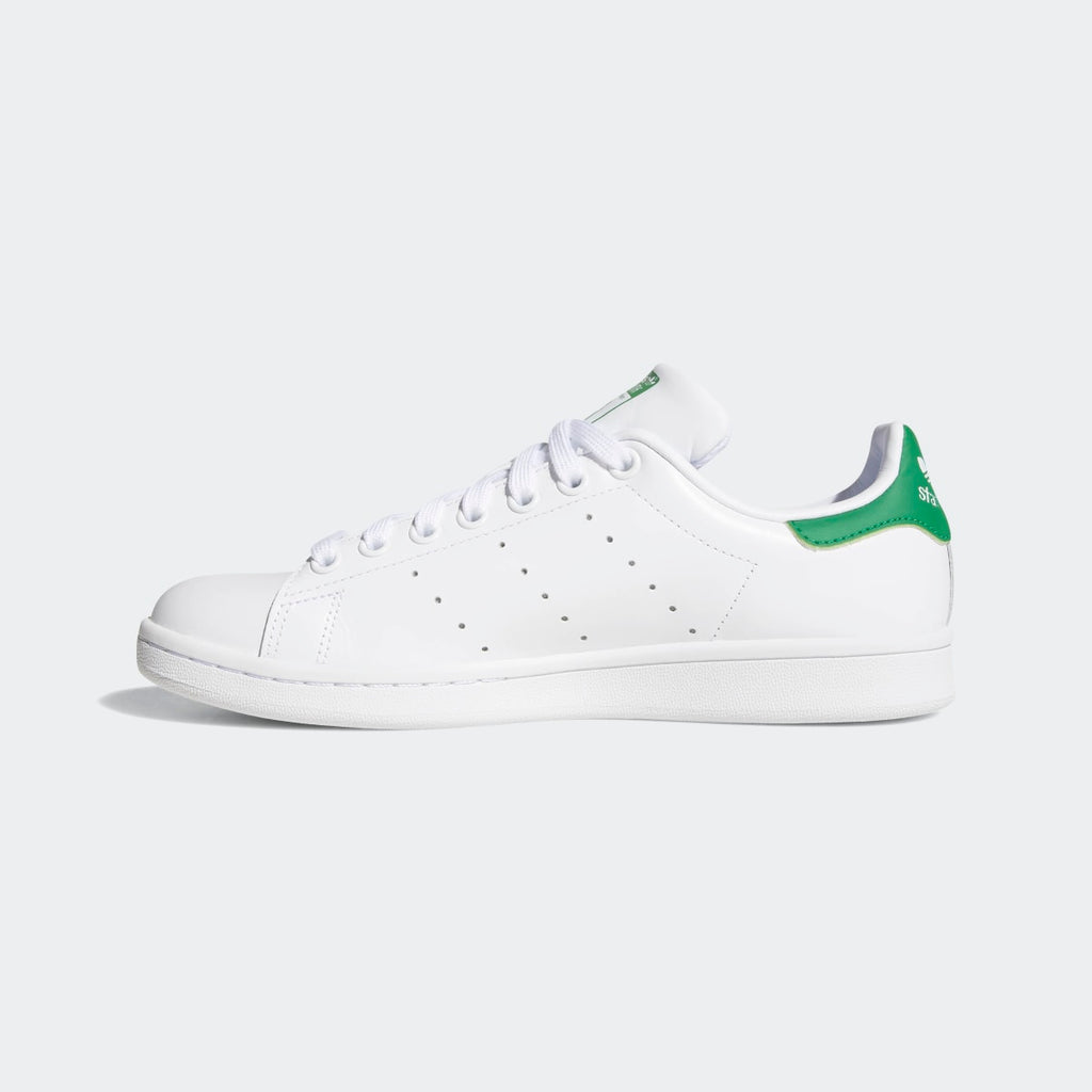 Adidas Women's Stan Smith Shoes - Cloud White / Cloud White / Green - Image 6