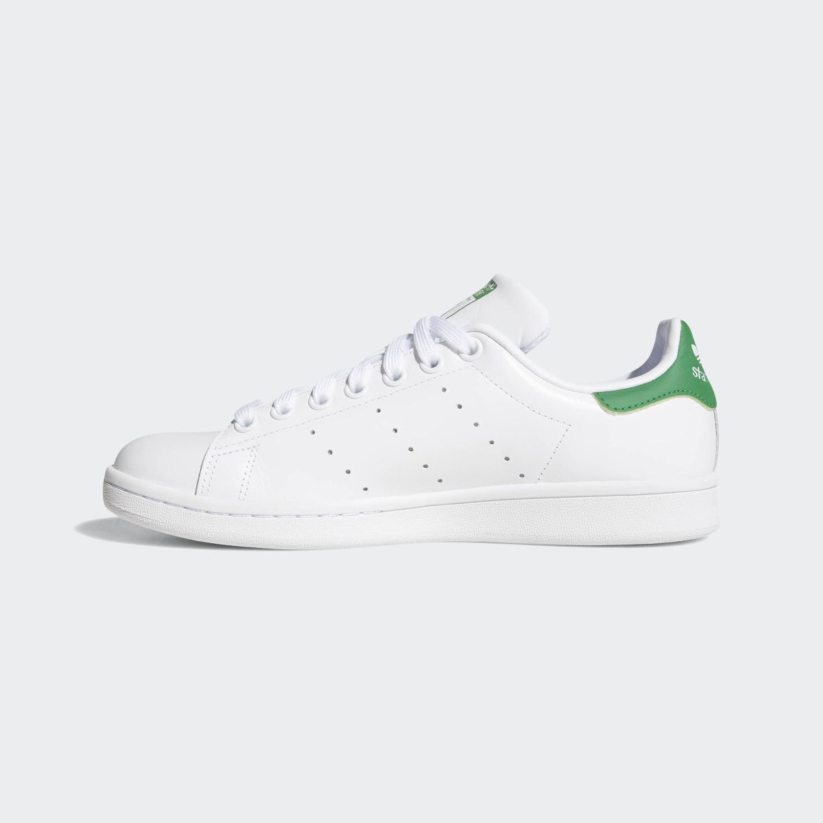 Adidas Women's Stan Smith Shoes - Cloud White / Cloud White / Green - Image 6