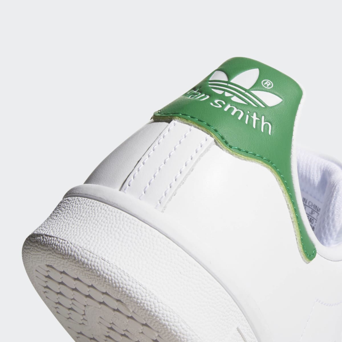 Adidas Women's Stan Smith Shoes - Cloud White / Cloud White / Green - Image 10