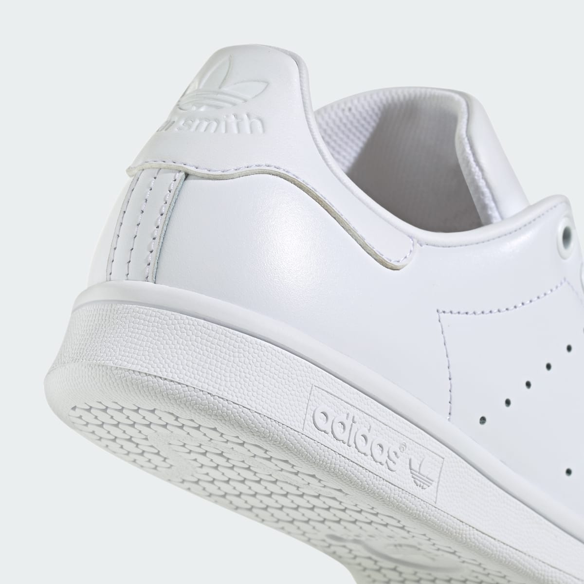 Adidas Women's Stan Smith Shoes - Cloud White / Cloud White / Cloud White - Image 8