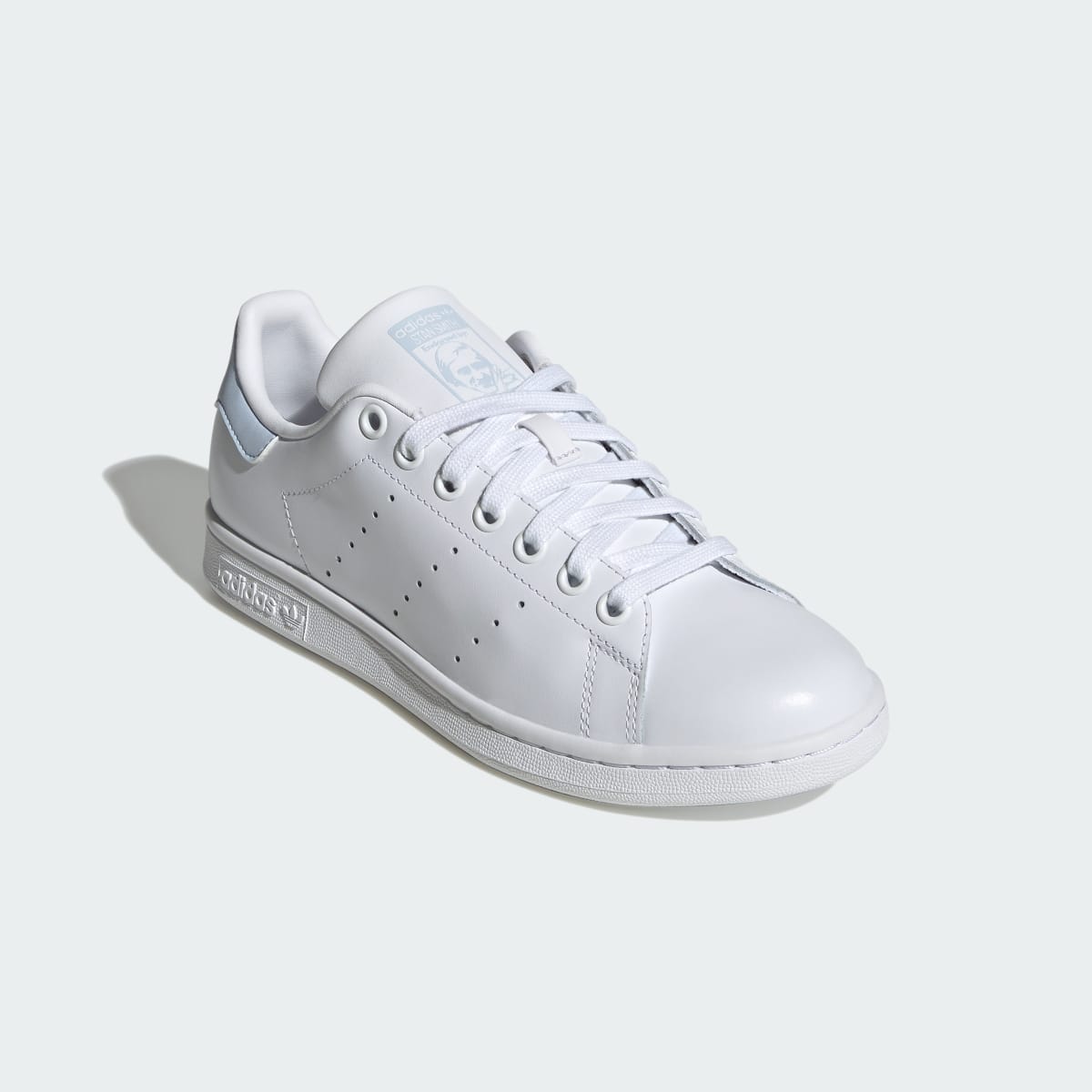 Adidas Women's Stan Smith Shoes - Cloud White / Cloud White / Crystal Sky - Image 4