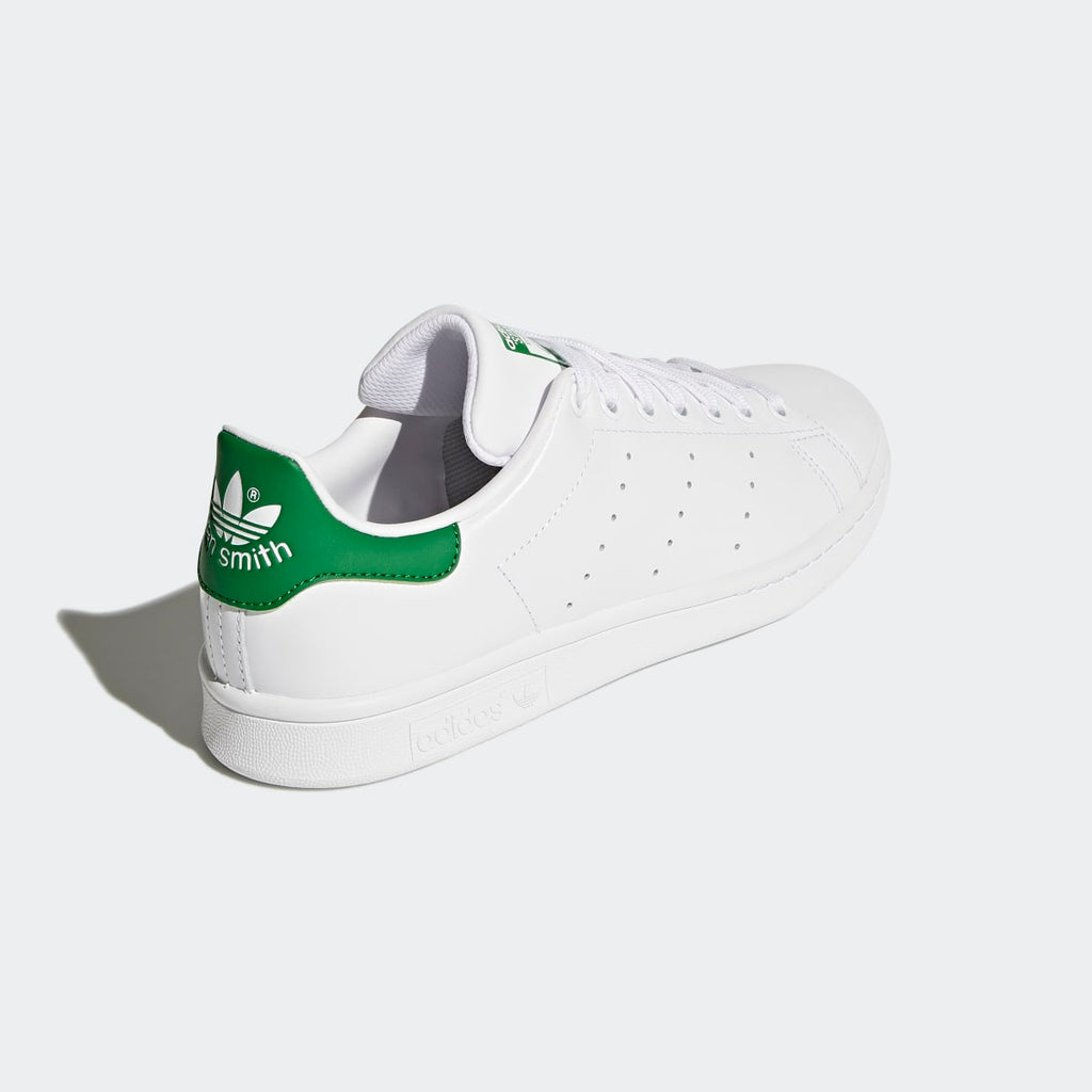Adidas Men's Stan Smith Shoes - Cloud White / Core White / Green - Image 6