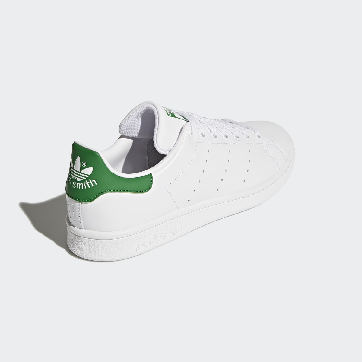 Adidas Men's Stan Smith Shoes - Cloud White / Core White / Green - Image 6