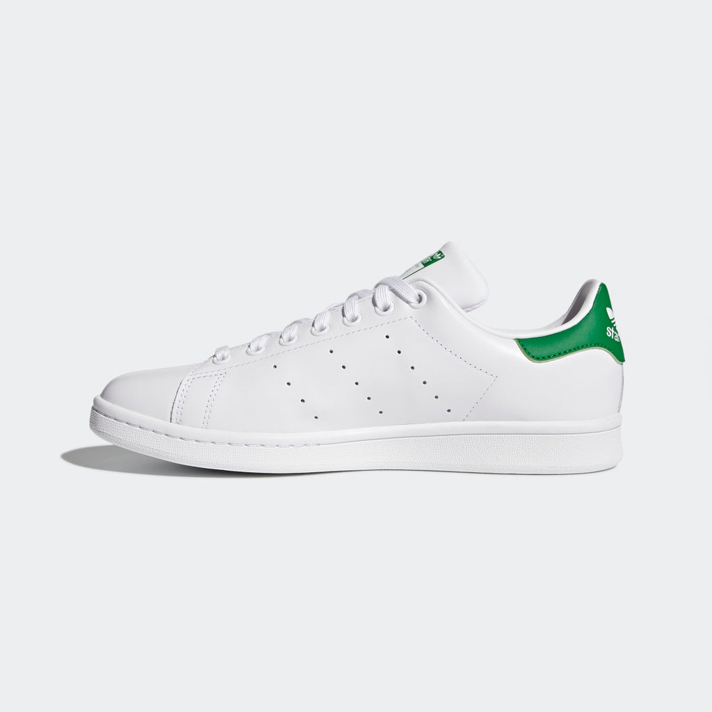 Adidas Men's Stan Smith Shoes - Cloud White / Core White / Green - Image 7