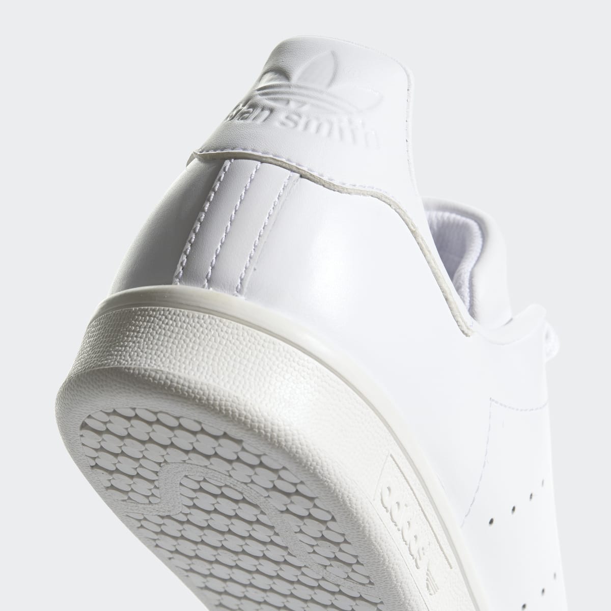Adidas Women's Stan Smith Shoes - Cloud White / Cloud White / Cloud White - Image 11