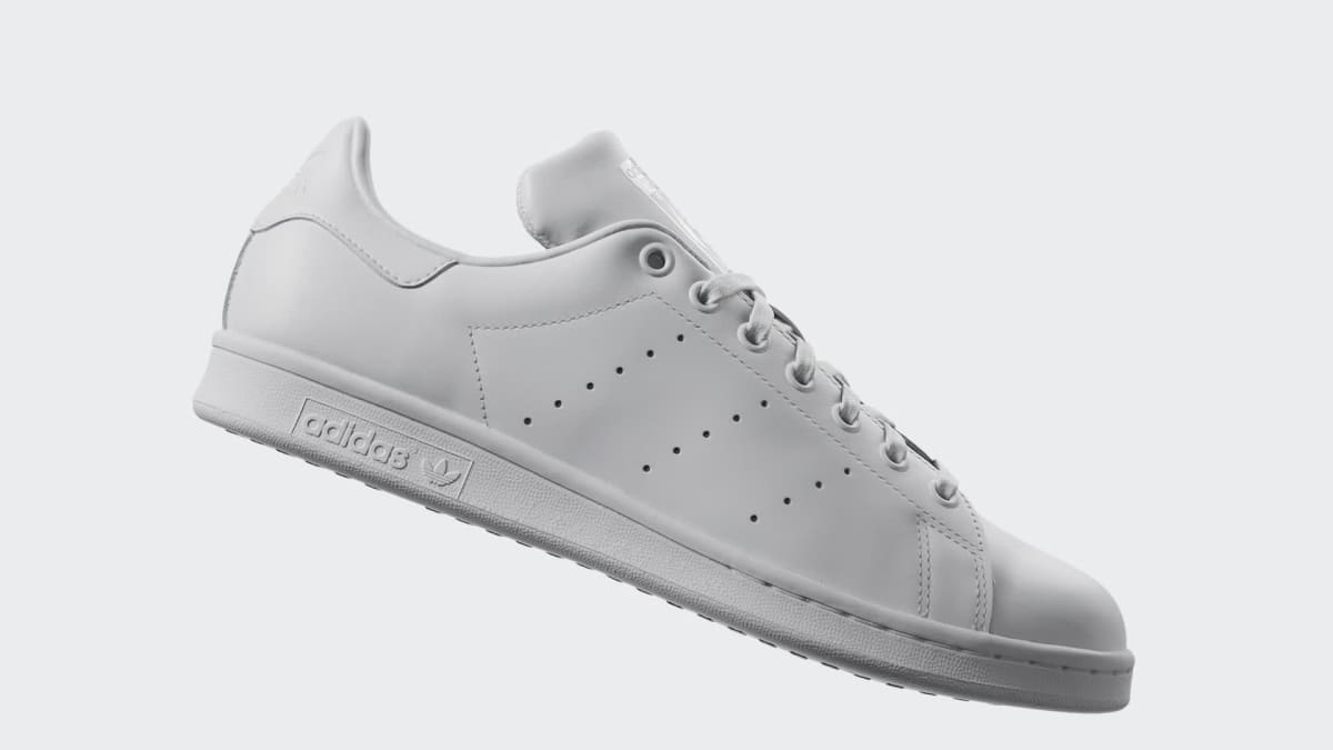 Adidas Women's Stan Smith Shoes - Cloud White / Cloud White / Cloud White - Image 2