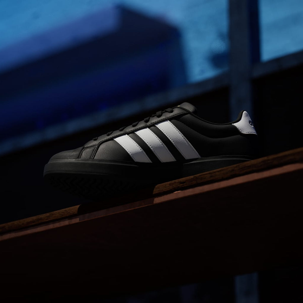 Adidas Men's Streettalk - Core Black / Cloud White / Matte Gold - Image 7