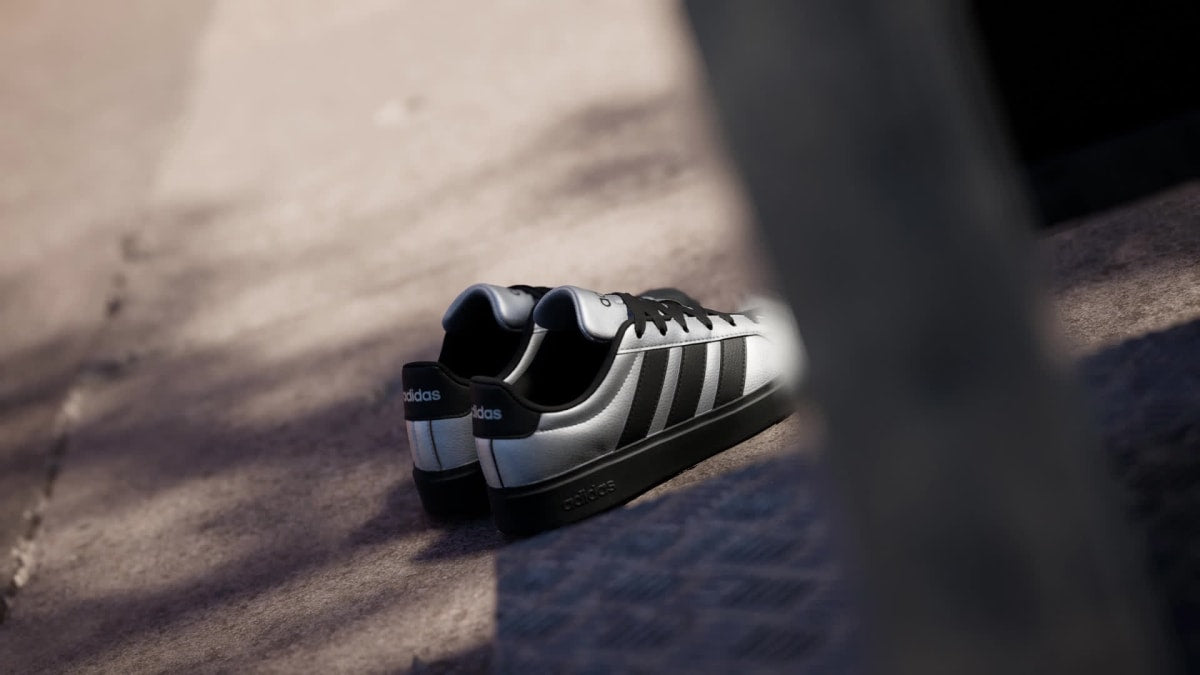 Adidas Kids' Streettalk - Silver Metallic / Core Black / Silver Metallic - Image 2