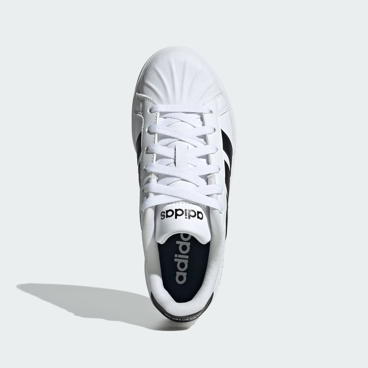 Adidas Kids' Streettalk - Cloud White / Core Black / Core Black - Image 3