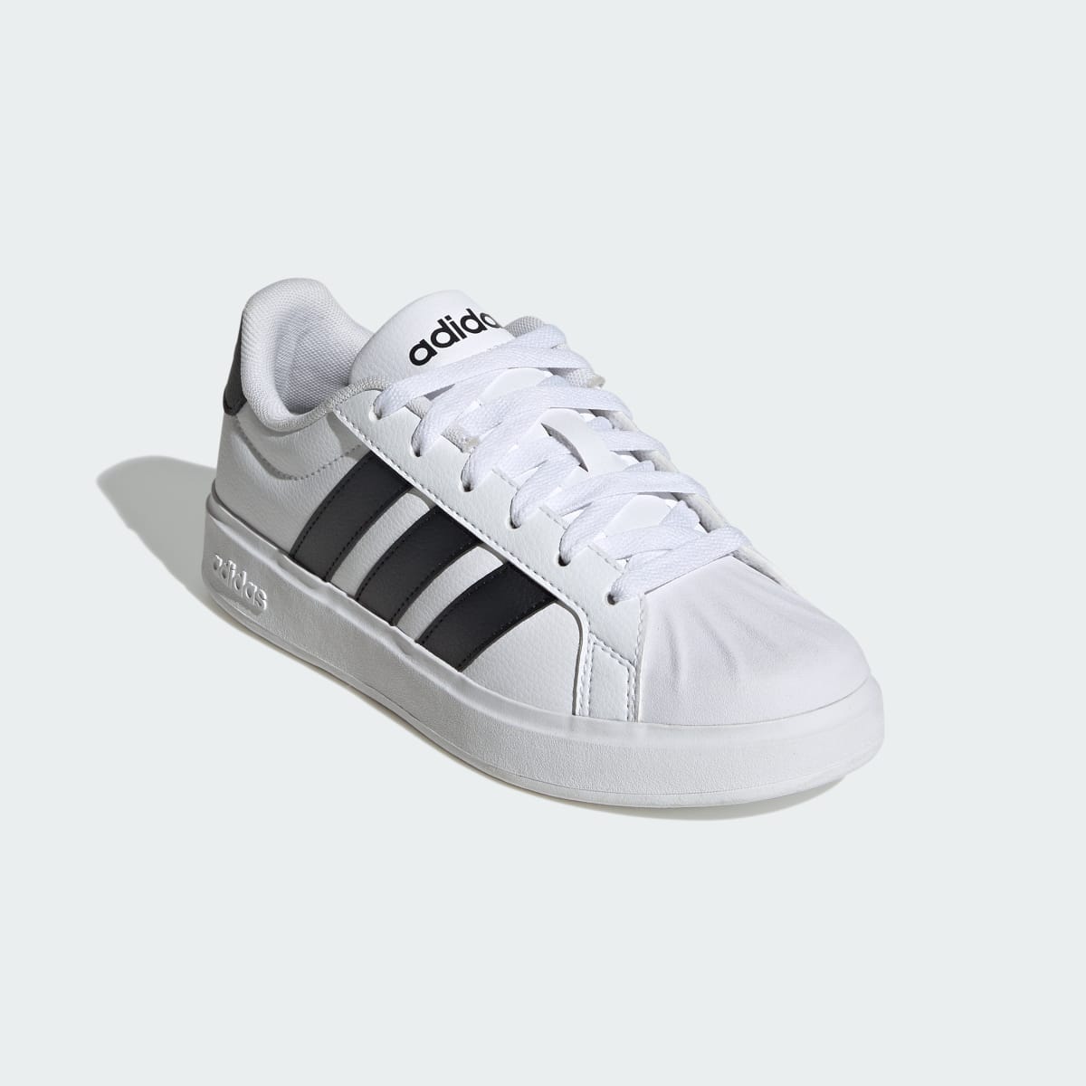 Adidas Kids' Streettalk - Cloud White / Core Black / Core Black - Image 5