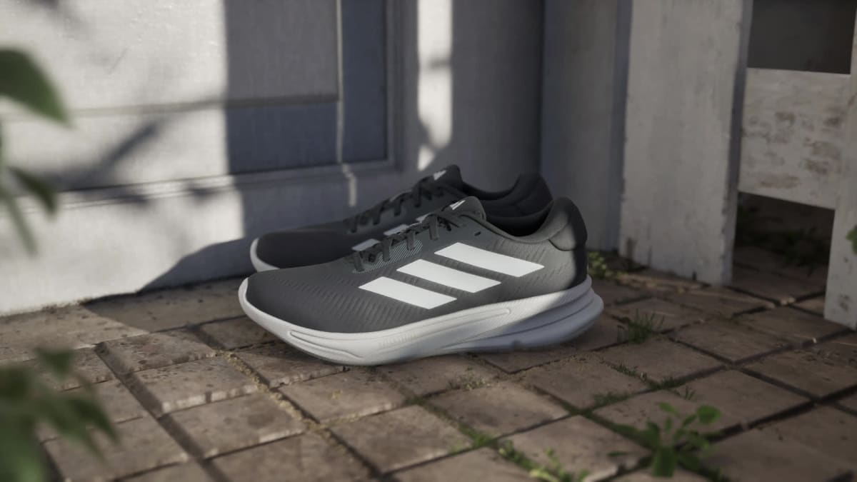 Adidas Men's Supernova Ease Shoes - Core Black / Cloud White / Charcoal - Image 2