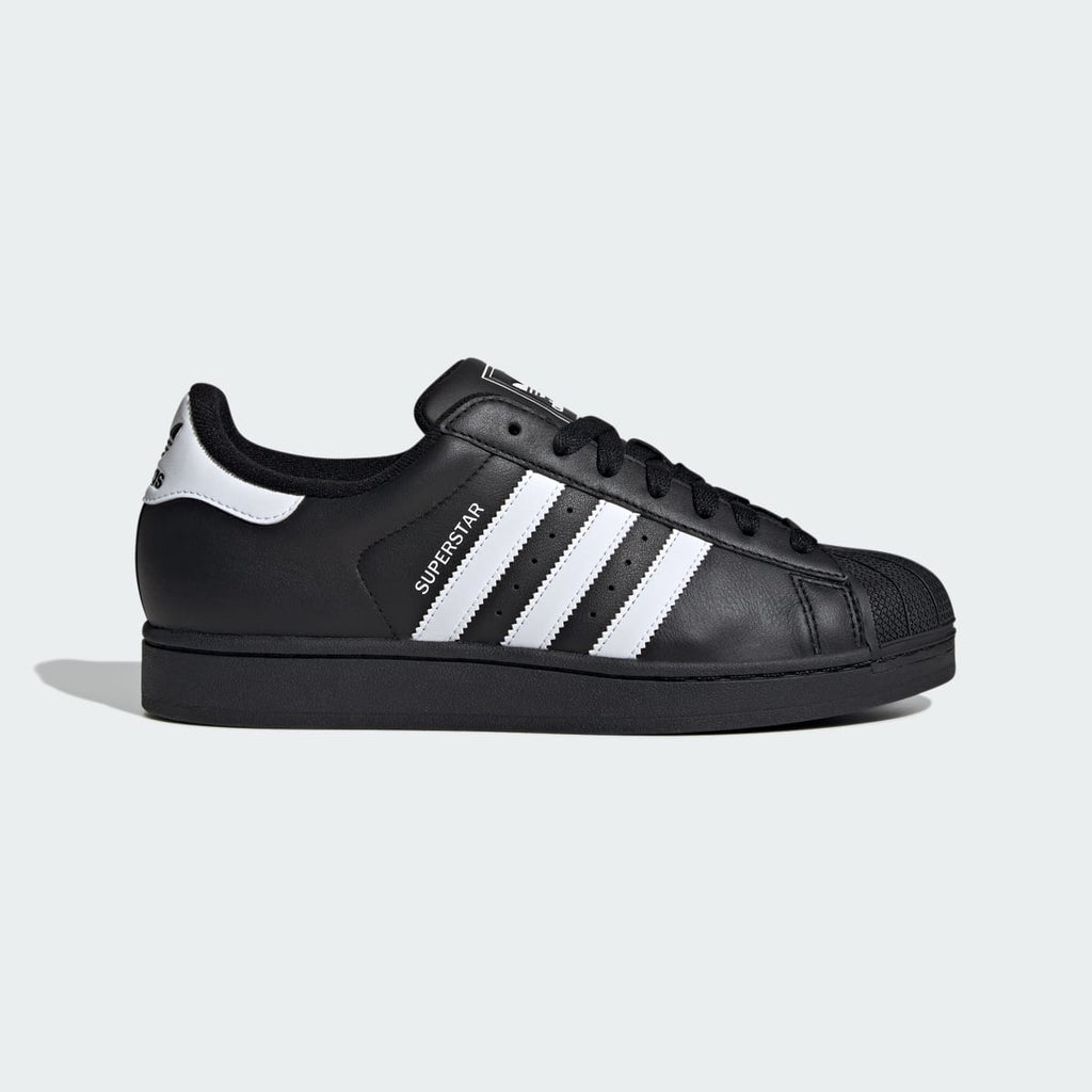 Adidas Men's Superstar II Shoes - Core Black / Cloud White / Core Black - Image 1