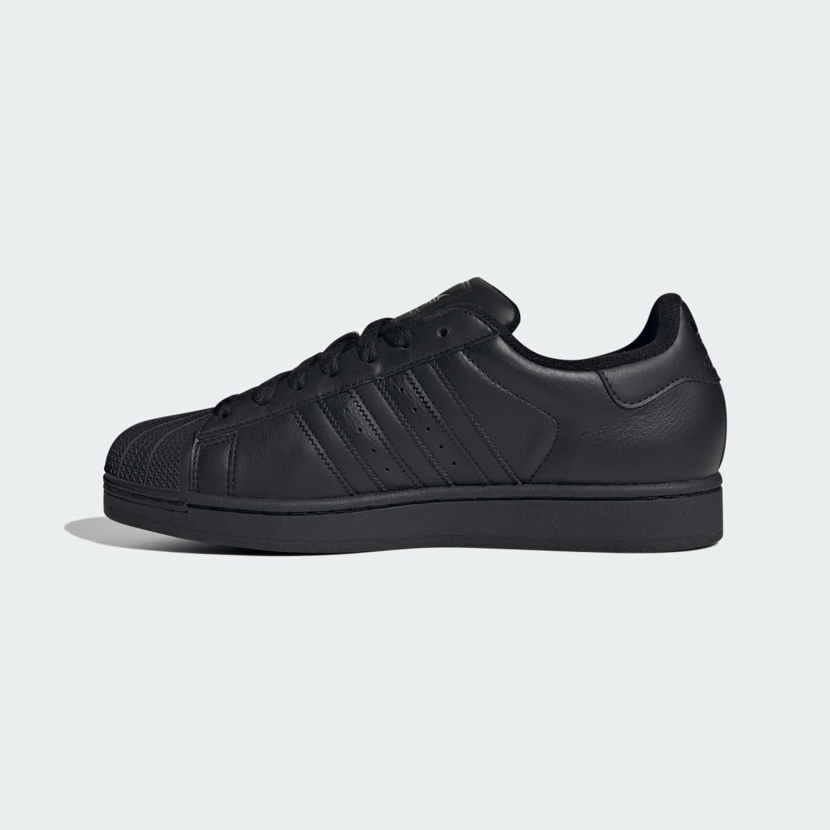 Adidas Men's Superstar II Shoes - Core Black / Core Black / Core Black - Image 7