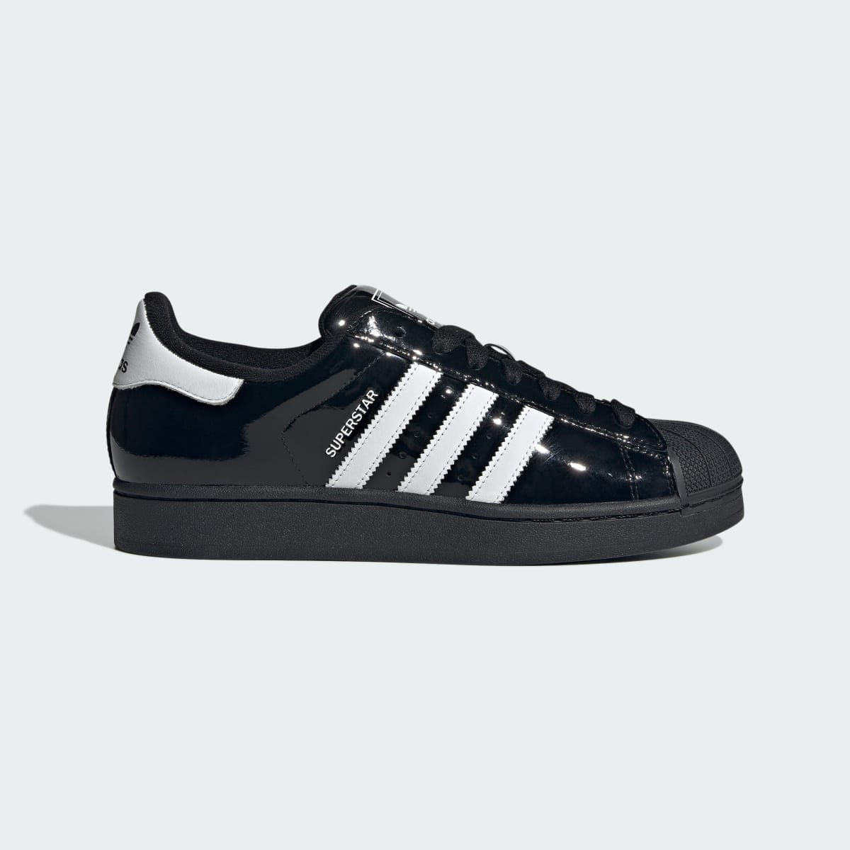 Adidas Women's Superstar II Shoes - Core Black / Cloud White / Core Black - Image 1