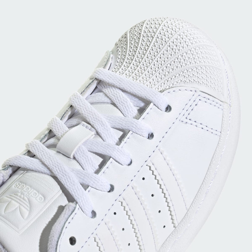 Adidas Kids' Superstar II Shoes Kids - Cloud White / Cloud White / Cloud White - Image 9