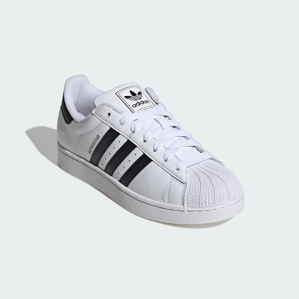 Adidas Men's Superstar II Shoes - Cloud White / Core Black / Cloud White - Image 5