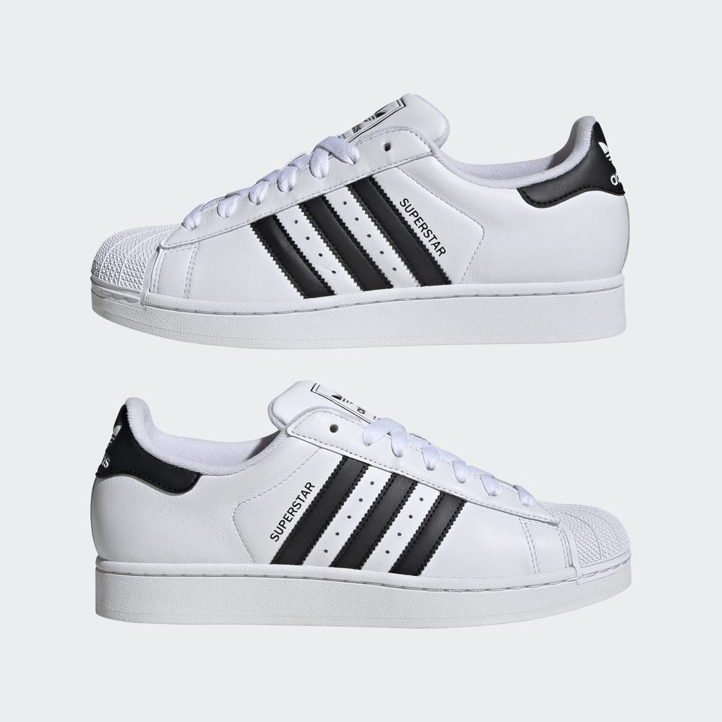 Adidas Men's Superstar II Shoes - Cloud White / Core Black / Cloud White - Image 8