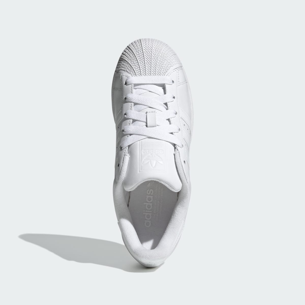 Adidas Women's Superstar II Shoes - Cloud White / Cloud White / Core Black - Image 2