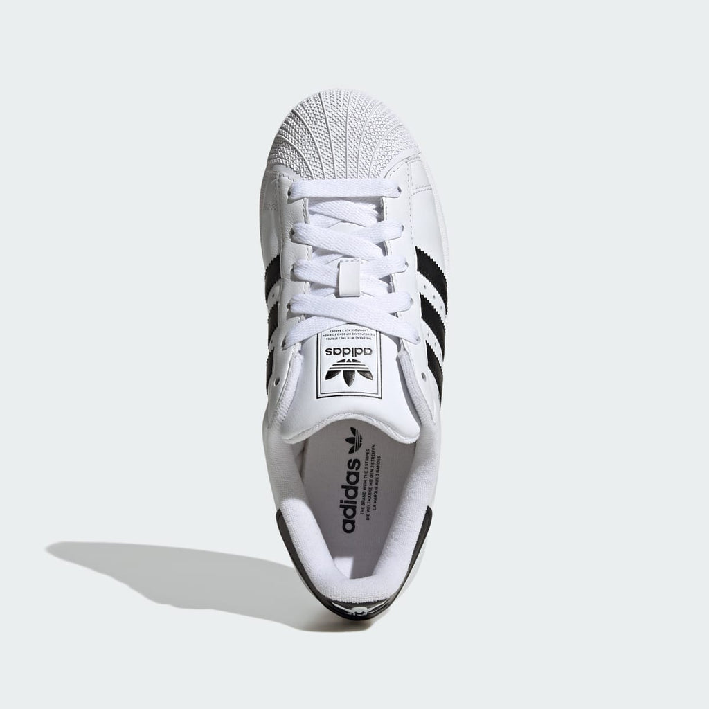 Adidas Women's Superstar II Shoes - Cloud White / Core Black / Cloud White - Image 3
