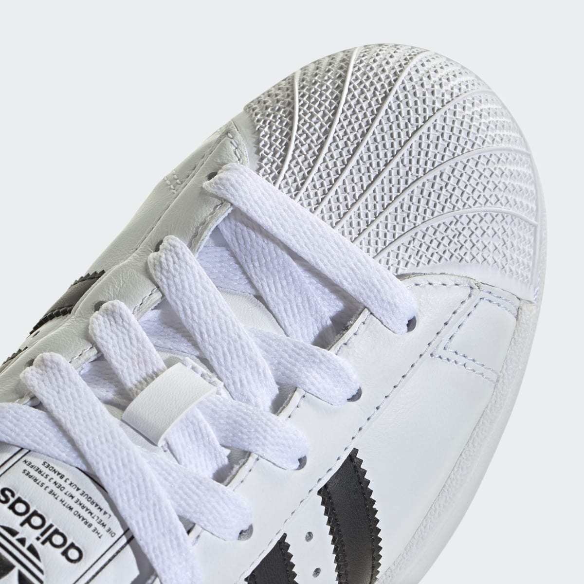 Adidas Women's Superstar II Shoes - Cloud White / Core Black / Cloud White - Image 9