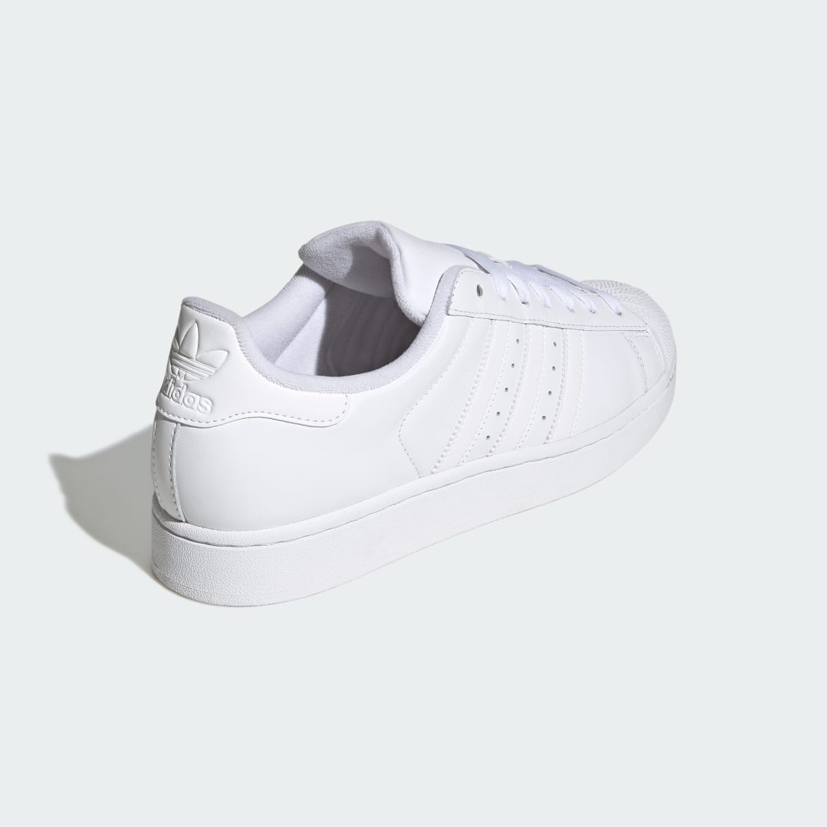 Adidas Men's Superstar II Shoes - Cloud White / Cloud White / Cloud White - Image 6