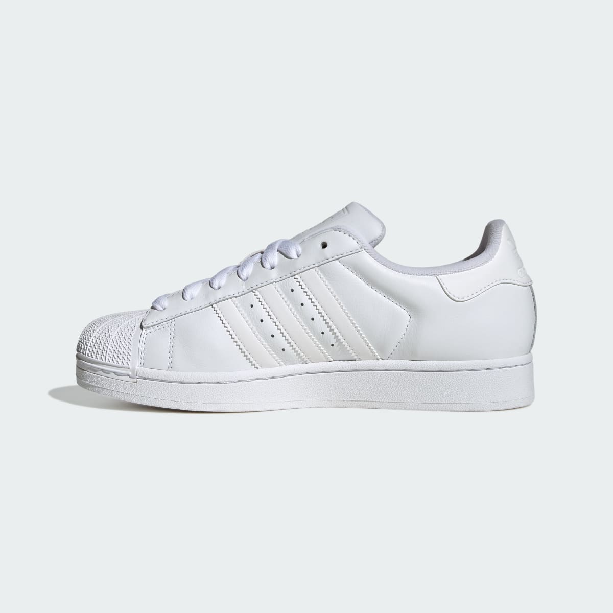 Adidas Men's Superstar II Shoes - Cloud White / Cloud White / Cloud White - Image 7