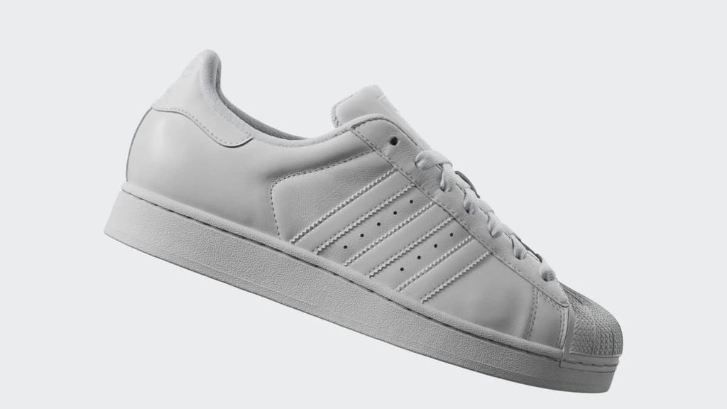 Adidas Men's Superstar II Shoes - Cloud White / Cloud White / Cloud White - Image 2