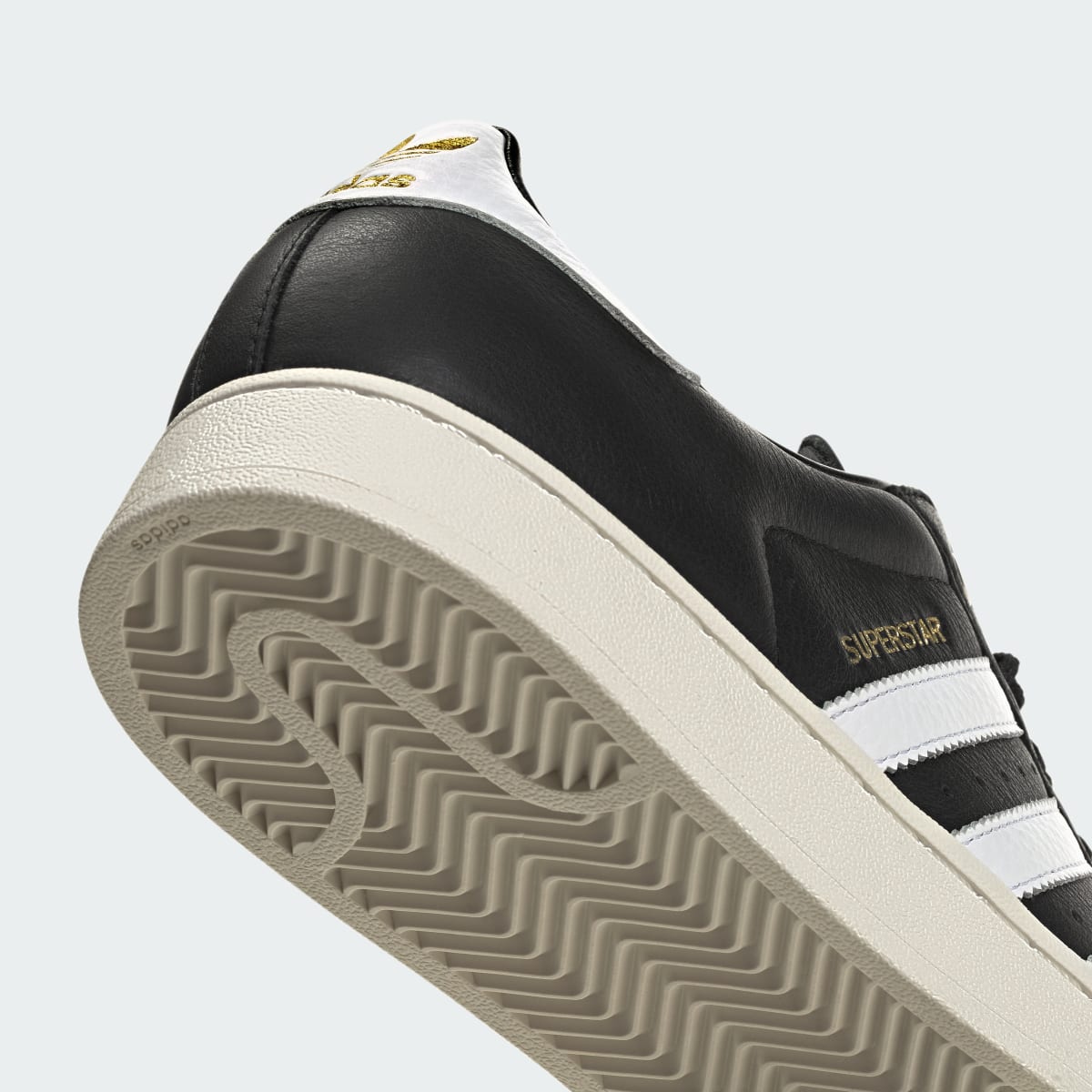 Adidas Men's Superstar II shoes - Core Black / Cloud White / Off White - Image 9