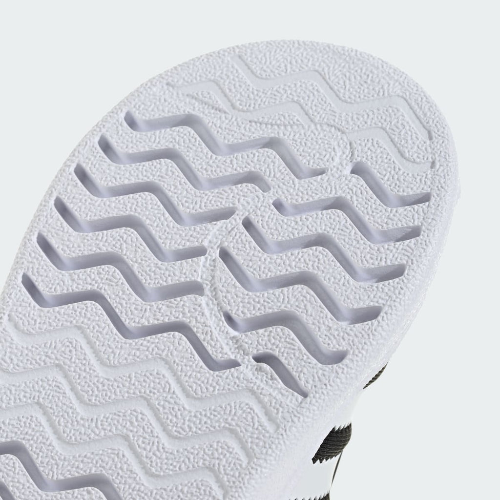 Adidas Kids' Superstar Quickon Shoes - Core Black / Cloud White / Core Black - Image 8
