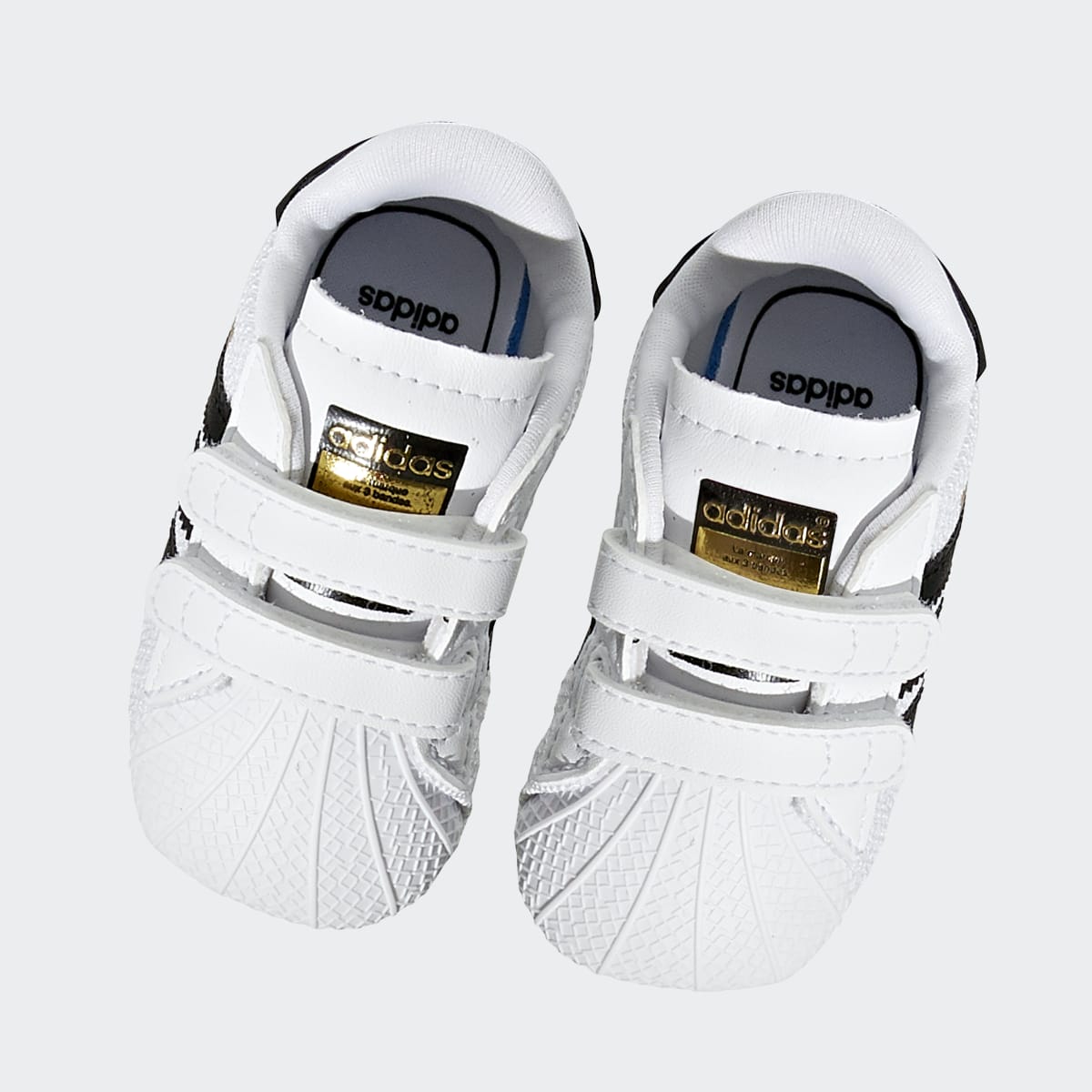 Adidas Kids' Superstar Shoes - Cloud White / Core Black / Cloud White - Image 8