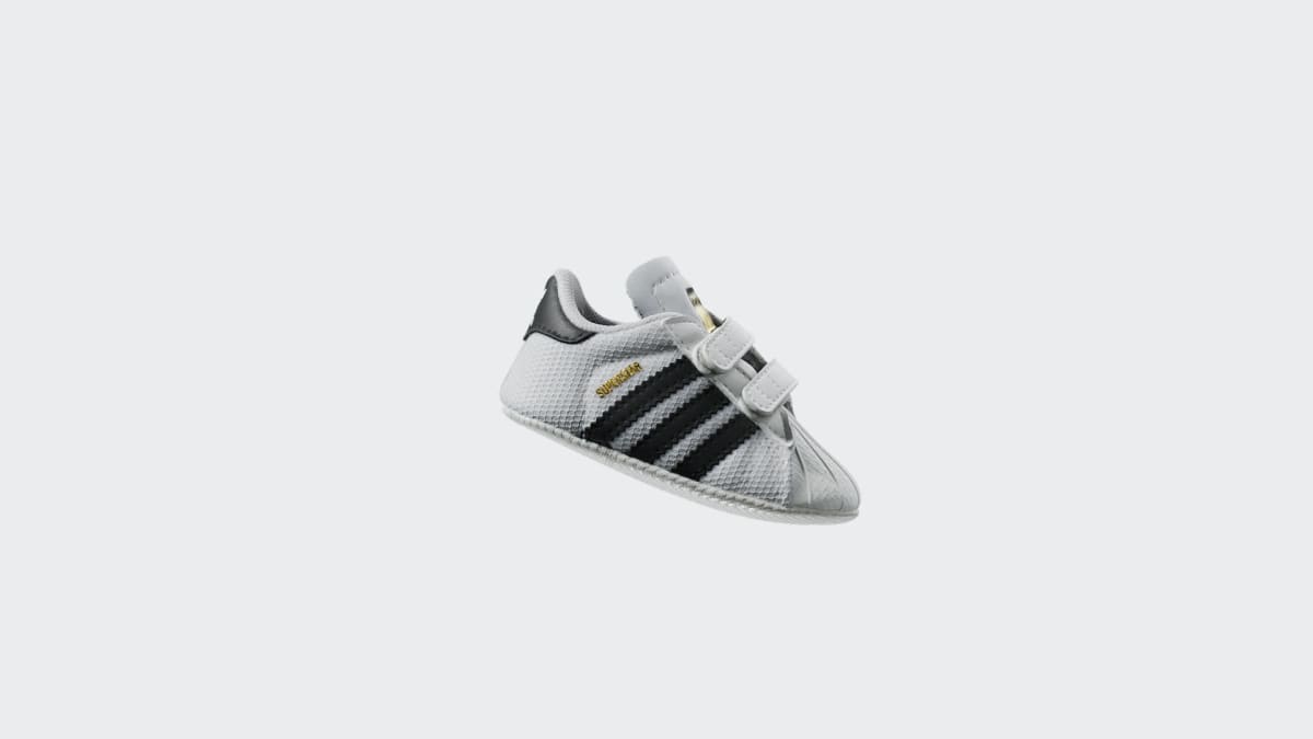 Adidas Kids' Superstar Shoes - Cloud White / Core Black / Cloud White - Image 2