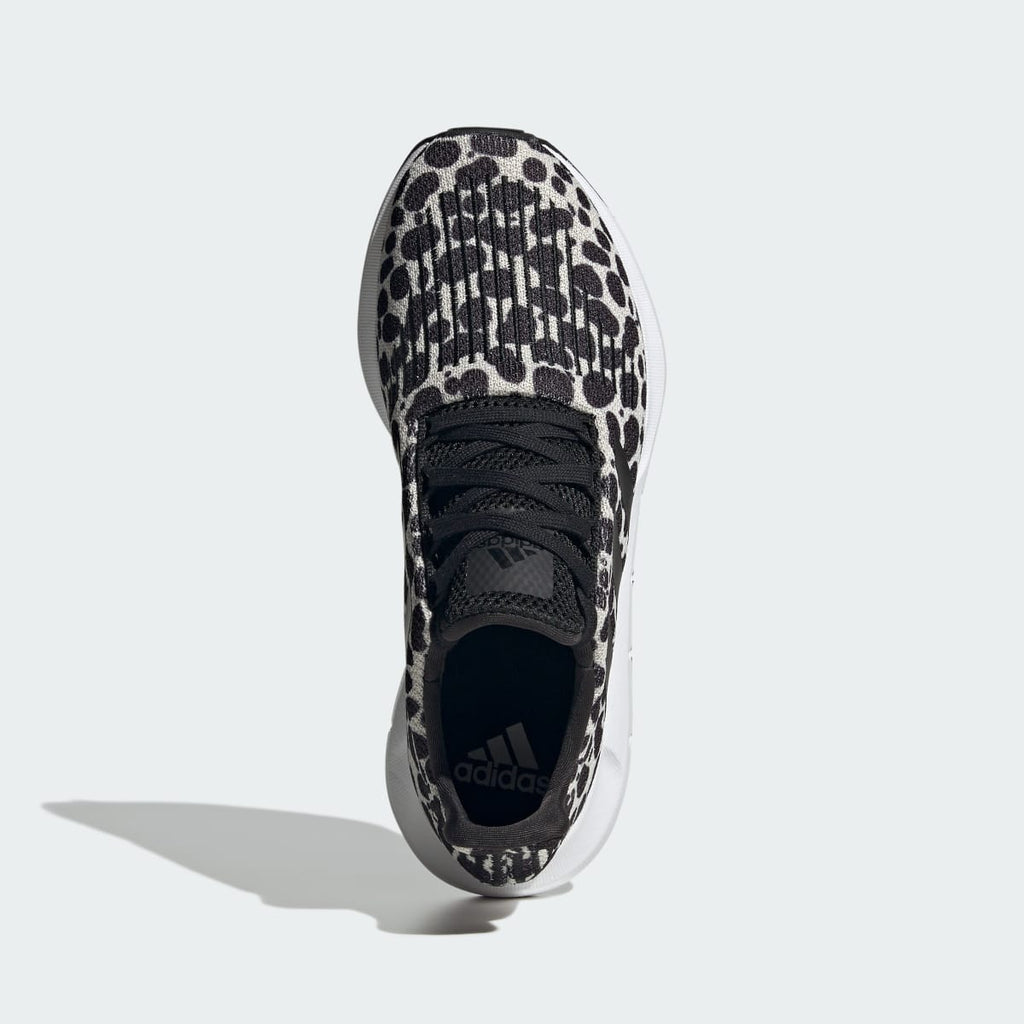 Adidas Women's Swift Run 1.0 Shoes - Beige / Core Black / Cloud White - Image 2