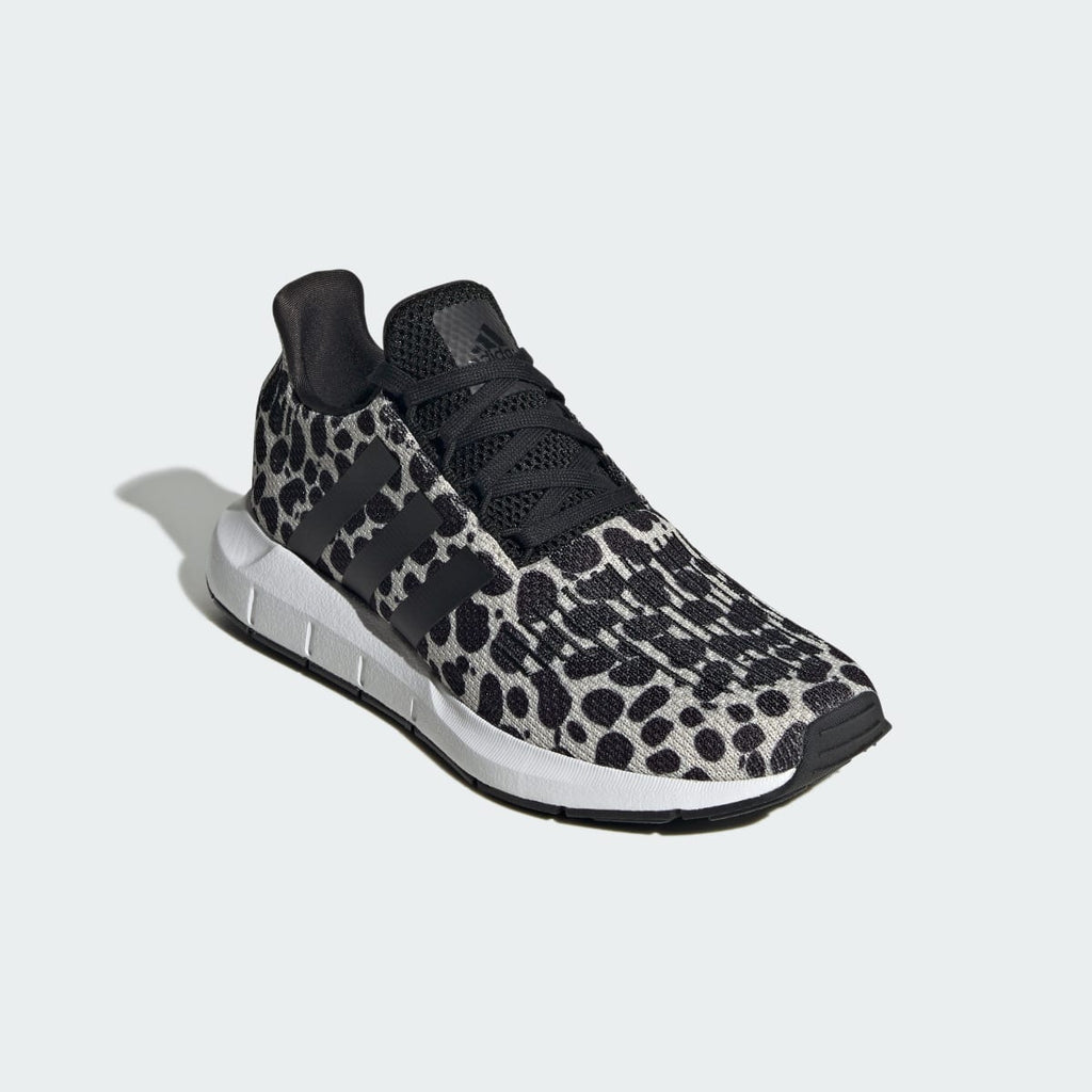Adidas Women's Swift Run 1.0 Shoes - Beige / Core Black / Cloud White - Image 4