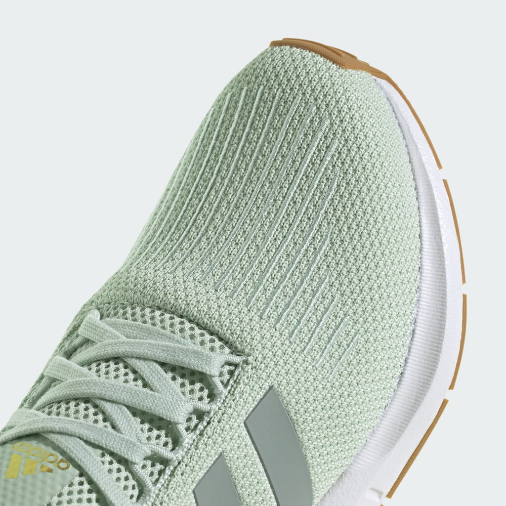 Adidas Women's Swift Run 1.0 Shoes - Linen Green / Wonder Sage / Cloud White - Image 8