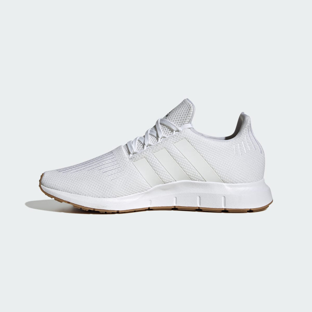 Adidas Men's Swift Run 1.0 Shoes - Cloud White / Cloud White / Core Black - Image 7