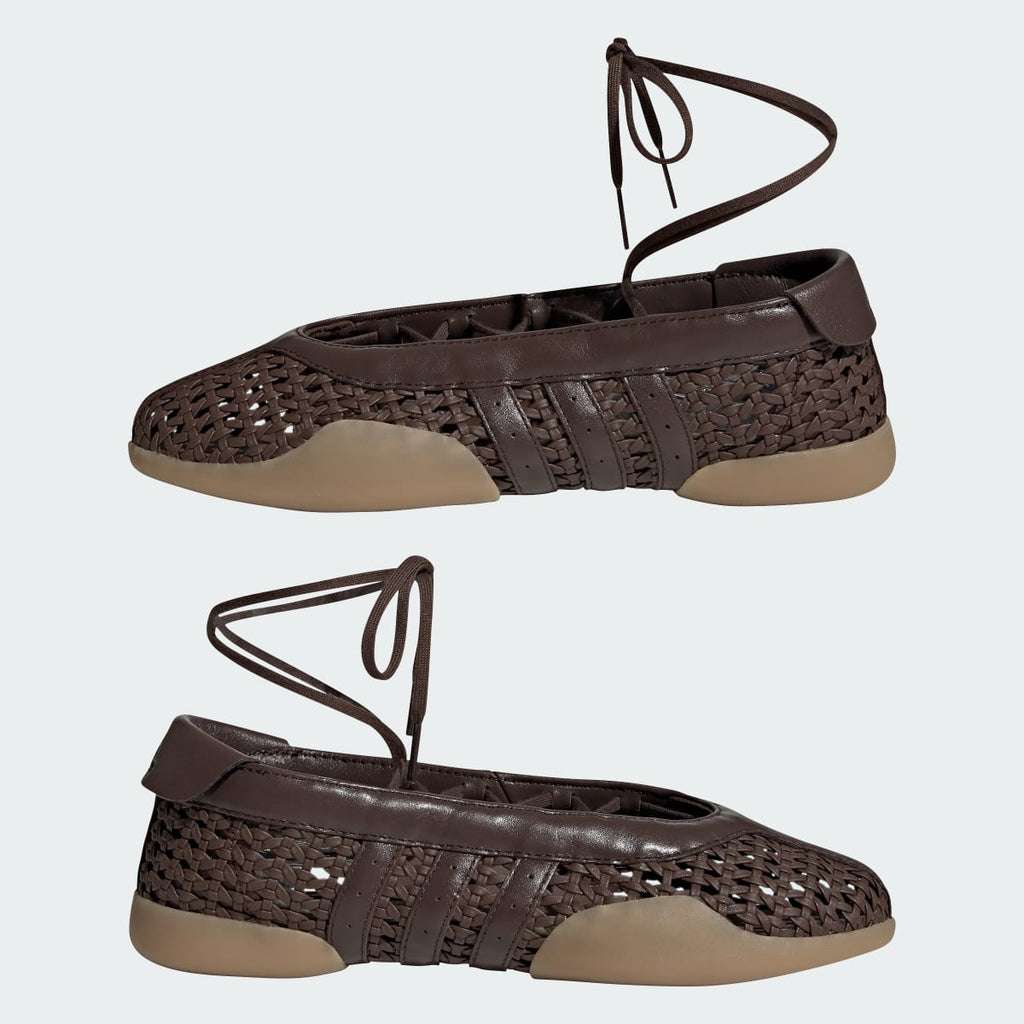 Adidas Women's TAEKWONDO MEI SHOES - Brown / Brown / Gum - Image 7