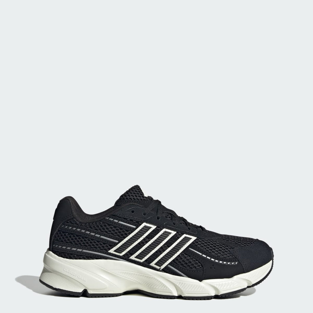 Adidas Women's TECHNOCHAOS 2000 SHOES - Core Black / Core Black / Off White - Image 1