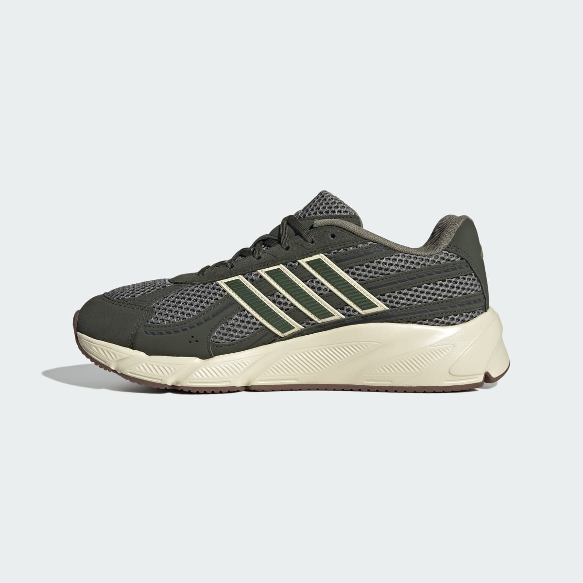 Adidas Men's TECHNOCHAOS 2000 SHOES - Clay / Night Cargo / Warm Vanilla - Image 6
