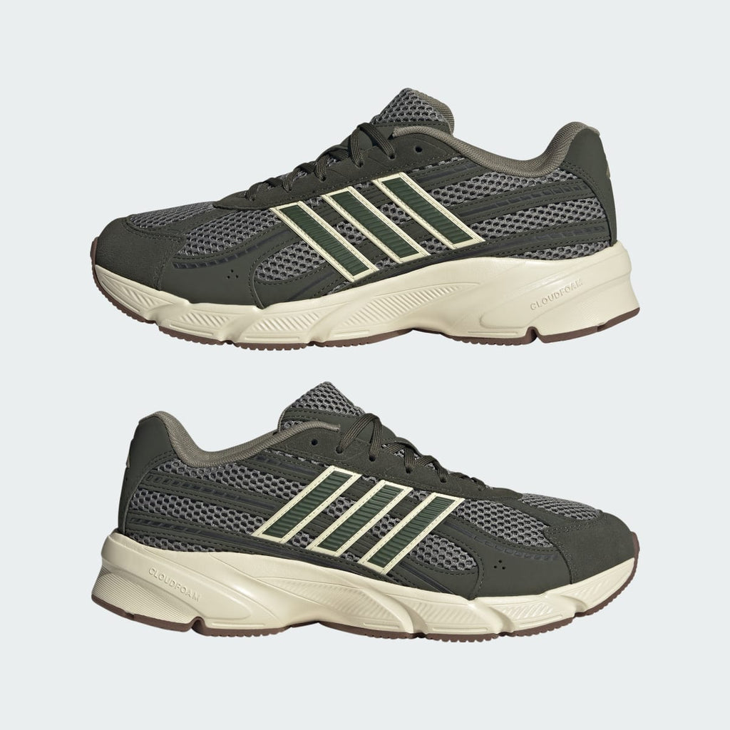 Adidas Men's TECHNOCHAOS 2000 SHOES - Clay / Night Cargo / Warm Vanilla - Image 7