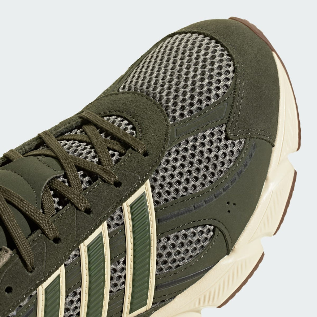 Adidas Men's TECHNOCHAOS 2000 SHOES - Clay / Night Cargo / Warm Vanilla - Image 8