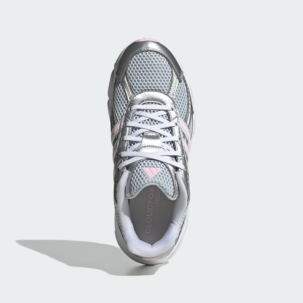 Adidas Women's TECHNOCHAOS 2000 SHOES - Cloud White / Clear Pink / Halo Blue - Image 2