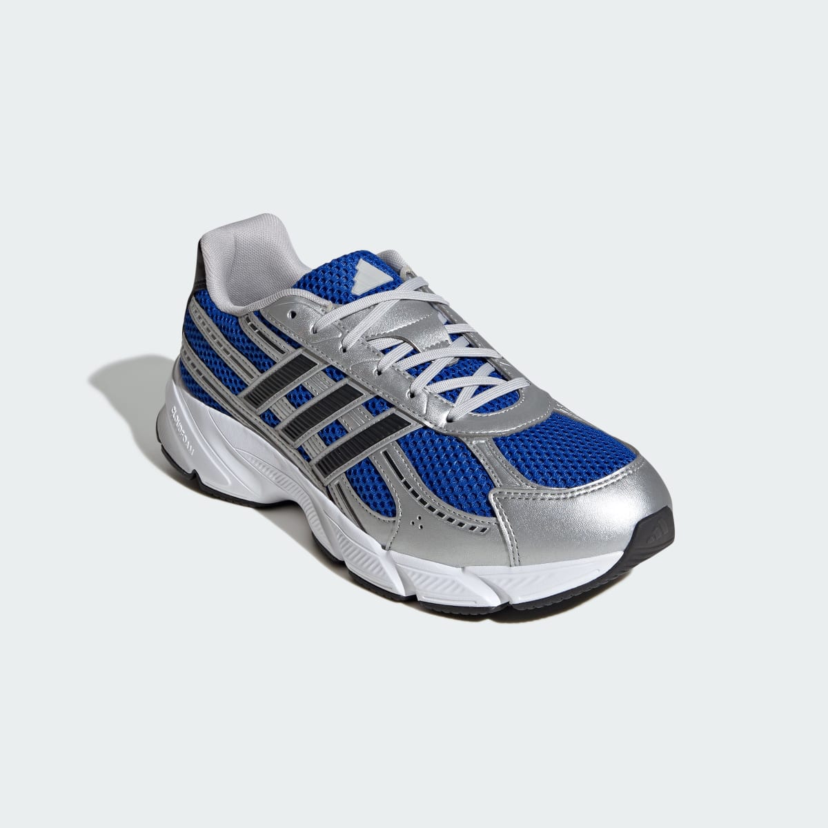 Adidas Men's TECHNOCHAOS 2000 Shoes - Royal Blue / Core Black / Matte Silver - Image 4