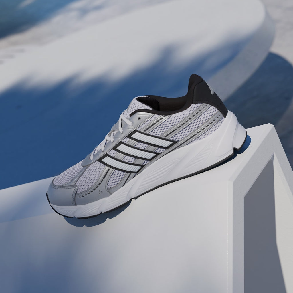 Adidas Men's TECHNOCHAOS 2000 Shoes - Cloud White / Cloud White / Core Black - Image 7