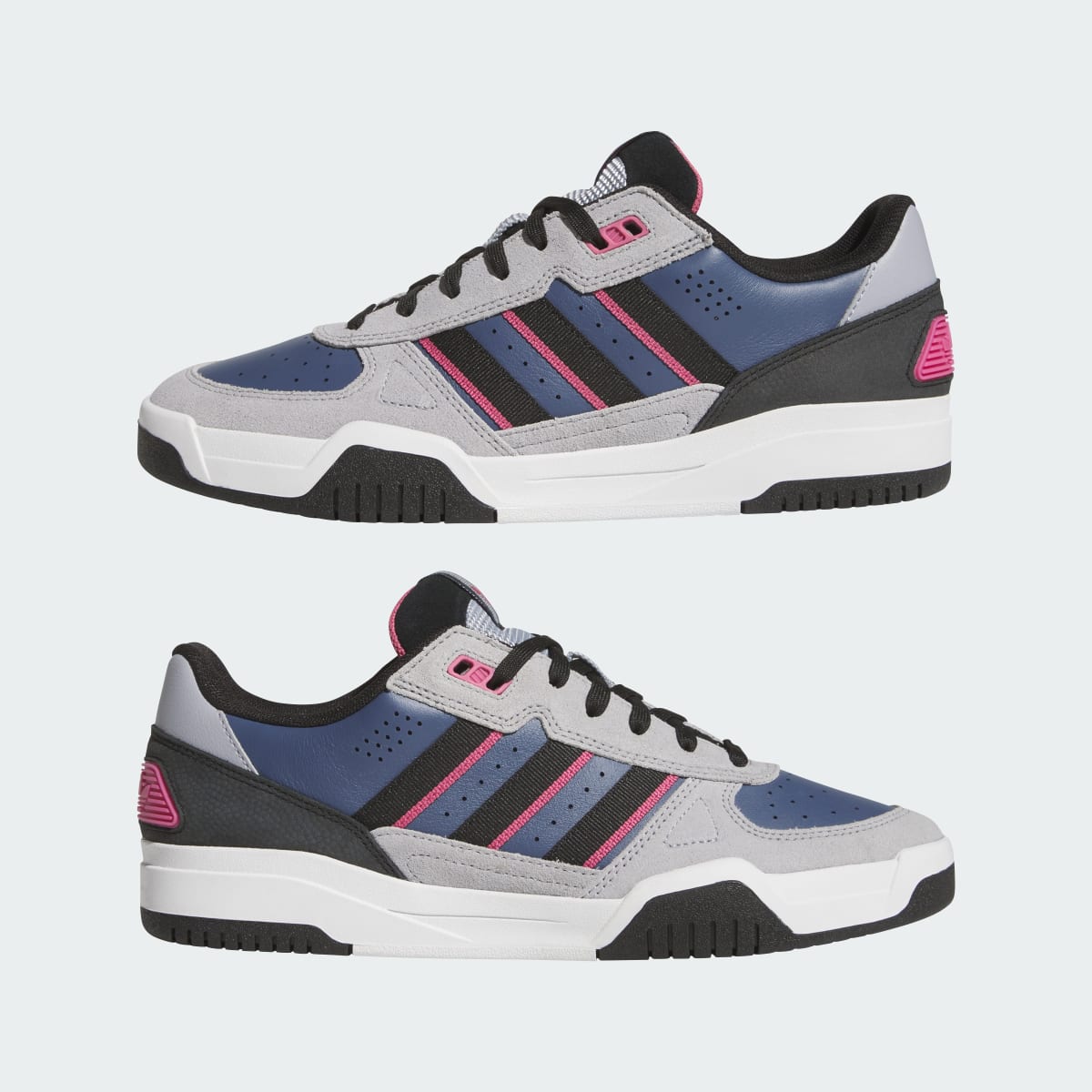 Adidas Men's TEKKIRA CUP Shoes - Halo Silver / Core Black / Dual Magenta - Image 7