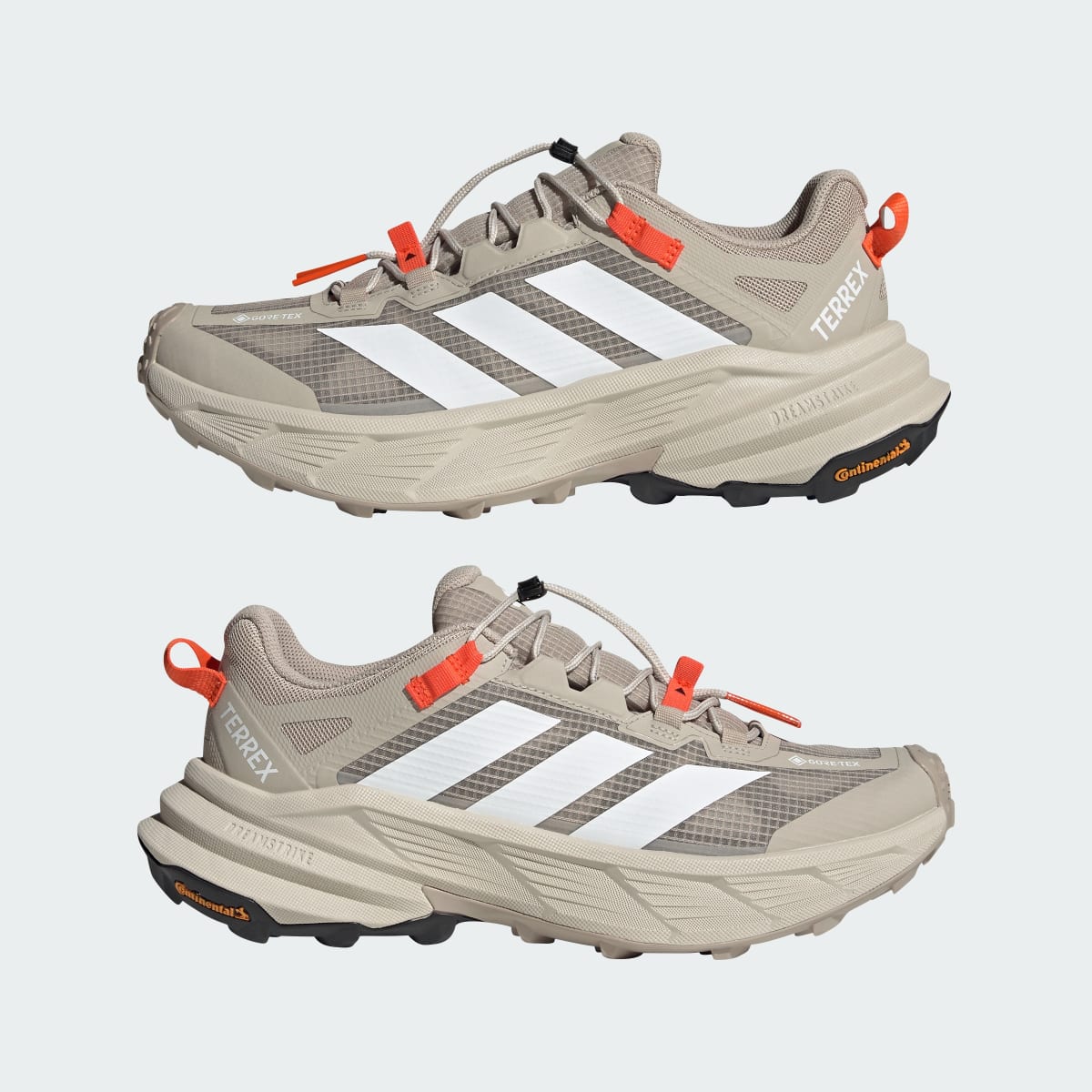Adidas Men's TERREX Freehiker SL GORE-TEX Hiking Shoes - Wonder Beige / Cloud White / Beige - Image 7